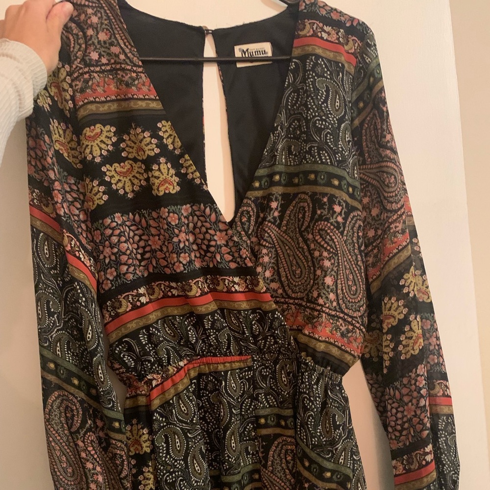 Medium MuMu Long Sleeve Romper